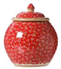 Nicholas Mosse Red Lawn Cookie Jar